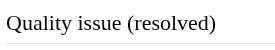 The resolved-status heading from Juniper Café's customer page.